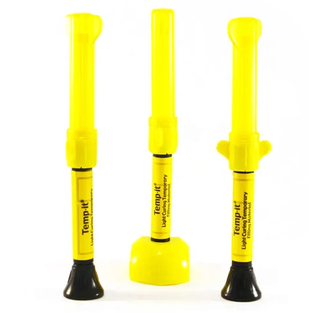 Spident Temp It Light Curing Temporary Filling Material - Yellow