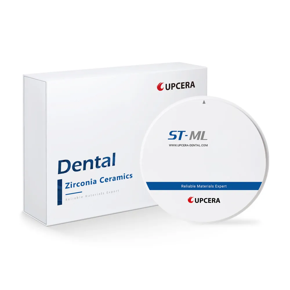 Upcera Dental Zirconia Blanks ST Pre-Shaded/ST Color A1 Shade- D98-12mm